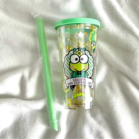 Sanrio Keroppi 35th Anniversary Boba Cup by JapanLa - Picture 2 of 4